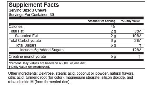 Method Creatine Chews