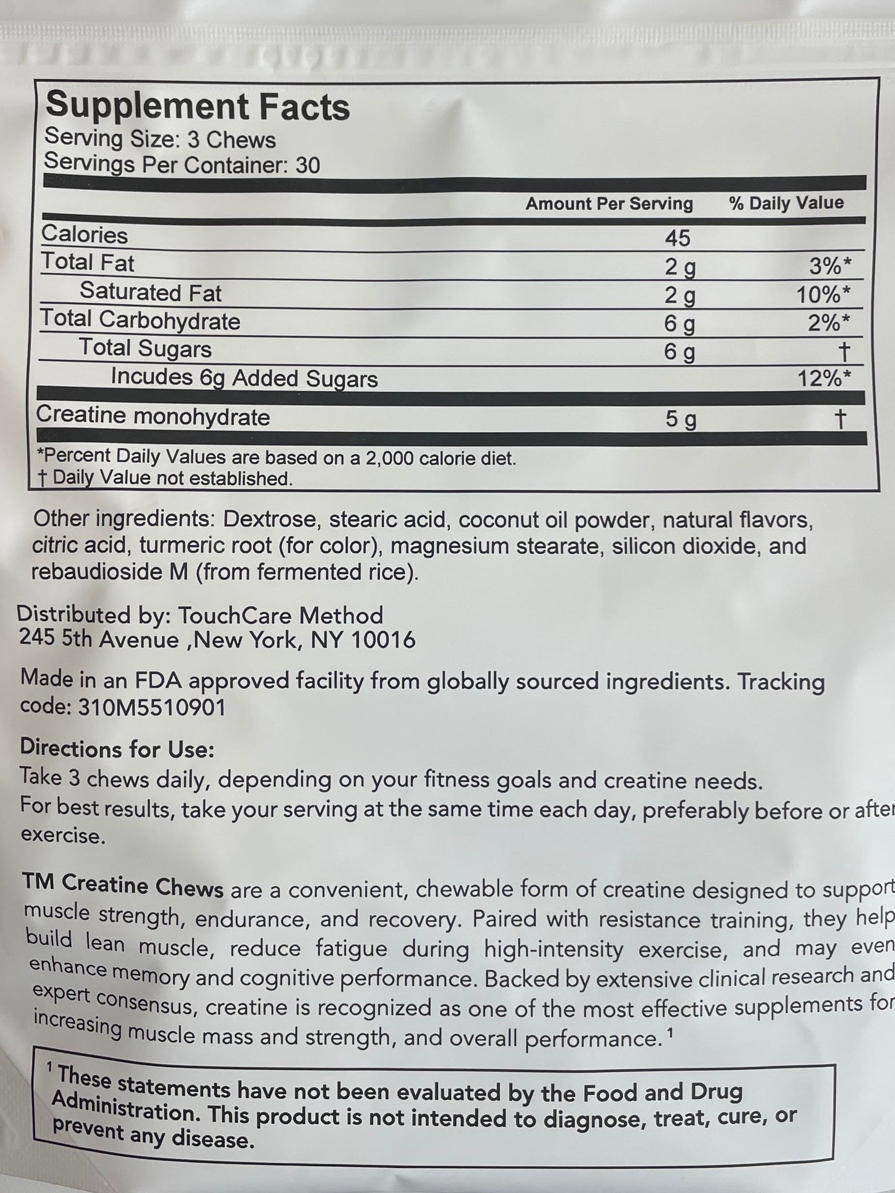 Method Creatine Chews